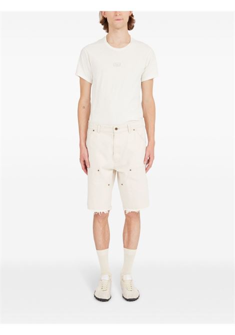 stud denim short uomo ecru MAISON MARGIELA | S50MU0082 M35261103